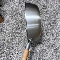 急募【美品】無印良品 ガス火専用 フライパン-鍋　直径28cmの画像