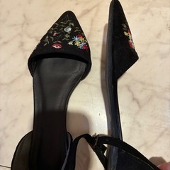 ぺたんこ　パンプス　Sの画像