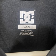 DC SHOES 半袖TシャツサイズL  Tシャツ ブラックの画像