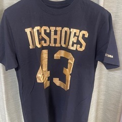 DC SHOES 半袖TシャツサイズL  Tシャツ ブラックの画像