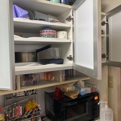 お値下げしました！キッチン棚、食器棚、カップボードの画像