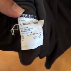 エアリズムユニクロTシャツ黒Lサイズの画像