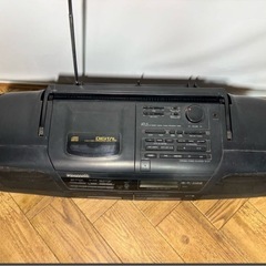 Panasonic CDラジカセ パナソニック ラジオ RX-DT5 カセットテープ カセットデッキ ポータブルステレオCDシステムの画像
