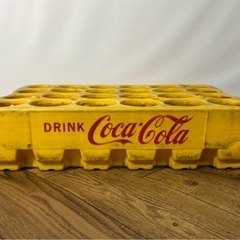 当時物 80年代 12本まとめ コカ・コーラ ケース付き COKE Coca-Cola 瓶 ガラスビン コレクション レトロ ヴィンテージ インテリアの画像