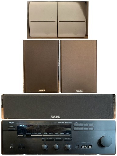 ヤマハ　ホームシアター　映画館　サウンドシステムセット　アンプ　スピーカー