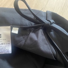 ☆ GU ☆ ドライワイドイージーアンクルパンツ L ブラック 321-344715の画像