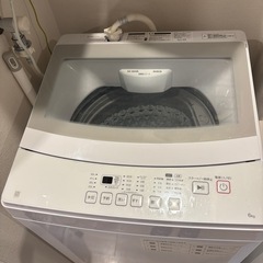 ⚠️急募　　募集9月11日まで　ニトリ　洗濯機　　6kgの画像