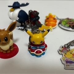 ポケモンのキーホルダーなど7点の画像