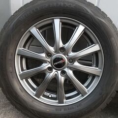 195/65R15 スタッドレス_ホイール 15x6J VOLTEC ET45 PCD114.3_5穴 セレナなどにの画像