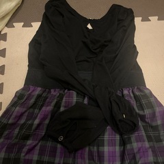お値下げしました。Lサイズ　長袖ワンピースの画像