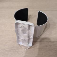 【美品】山崎実業 ウォール ドライヤーホルダー ホワイトの画像