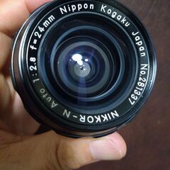 良品　nippon kogaku  NIKKOR-N Auto 24mm F2.8　分解清掃済みの画像