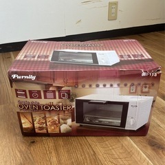 【説明書付き】オーブントースター Purnity　OBT-113の画像