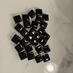 黒　モザイクタイル　約1507枚の画像