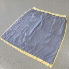 カーテン(２枚一組)　イエロー　横幅１００×１４０cm　裏地付き　遮光性・断熱性ＵＰの画像