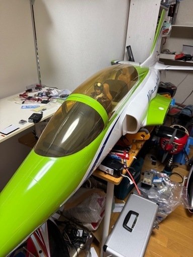 引き取り限定 札幌近郊 バイパージェット 2m ラジコン飛行機 ジェット