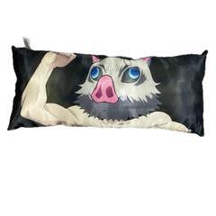 Demon Slayer Inosuke Cushion 鬼滅の刃 伊之助 クッション ぬいぐるみ キッズ【中古】の画像