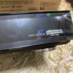 Panasonicブルーレイレコーダー4TB 大容量の画像