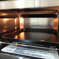 オーブンレンジ 18L フラットタイプ 角皿付きの画像