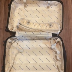 スーツケース(黄)の画像