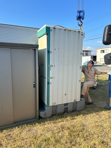 仮設トイレ和風