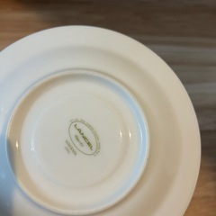 カップ＆ソーサー オリーブ柄 Lancel Maebata Japanの画像