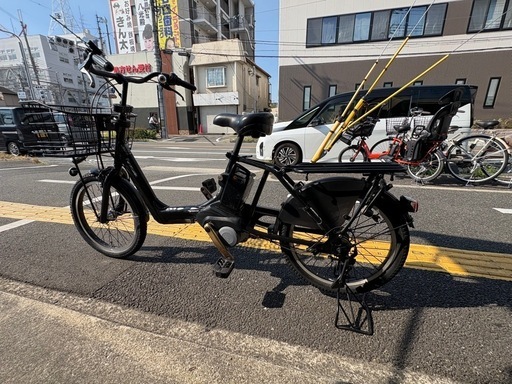 中古20インチ Panasonic電動アシスト自転車　16Ah 4点灯　大阪