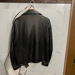 美品　リアルマッコイズ　ライダースジャケット　ルイスレザー　ディアスキン　希少サイズ40サイズの画像