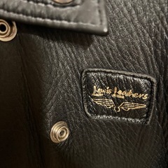 美品　リアルマッコイズ　ライダースジャケット　ルイスレザー　ディアスキン　希少サイズ40サイズの画像