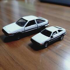 トミカ トヨタ AE86 ミニカーセットの画像