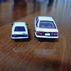 トミカ トヨタ AE86 ミニカーセットの画像