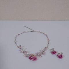 【AIMER】ネックレス イヤリング セットの画像