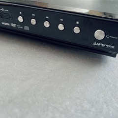 GREEN HOUSE ブルーレイディスクプレーヤー （GHV-BD100K）の画像