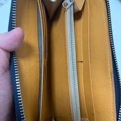 栃木レザー長財布 (ブルー)の画像
