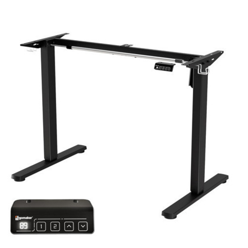 【美品】Ergomaker 昇降デスク脚のみ　ブラック