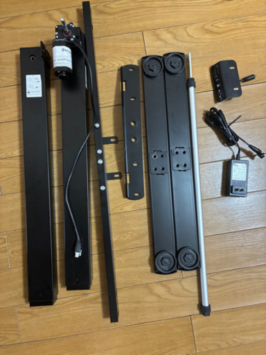 美品】Ergomaker 昇降デスク脚のみブラック