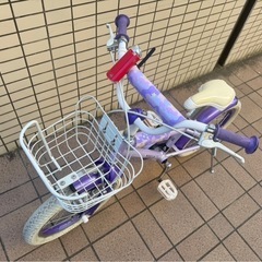 【18インチキッズ】自転車(女の子)の画像