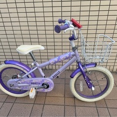【18インチキッズ】自転車(女の子)の画像