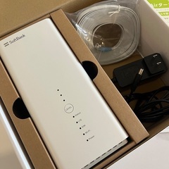 【500円】SoftBank Air モバイルルーター ホワイトの画像