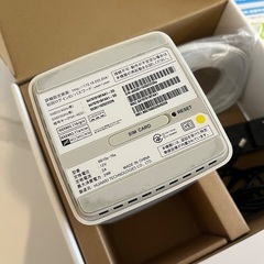 【500円】SoftBank Air モバイルルーター ホワイトの画像
