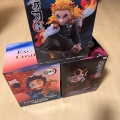 鬼滅の刃フィギュア3点セットの画像