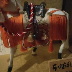 飾り馬の画像