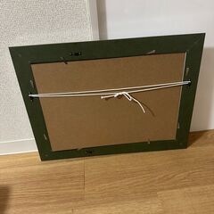 ウェルカムボード用額縁 9586/ホワイトシルバー A3サイズ（420×297mm）の画像
