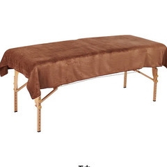【新品】エコマイクロファイバー 大判タオル シーツ (2768匁) 120cm×215cm モカ　5枚の画像