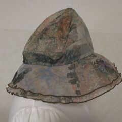 【ご相談中】帽子　花柄　メッシュの画像