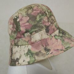 帽子　花柄の画像
