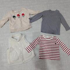 【受け渡し決定】男の子　80cm　秋冬春物　28点まとめ売りの画像