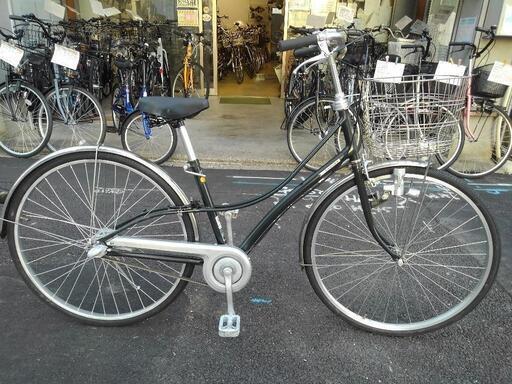 中古自転車３７３６　ブリヂストン　ロココ　  27インチ　３段ギヤ　LEDダイナモライト　ベルトドライブ
