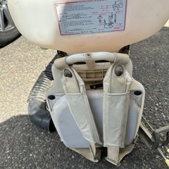 丸山 MD115背負動力散布機 害虫駆除 消毒　ブロワー薬剤散布　の画像
