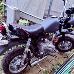 スズキ モンキー 50cc 実働車 ブラック仕様の画像